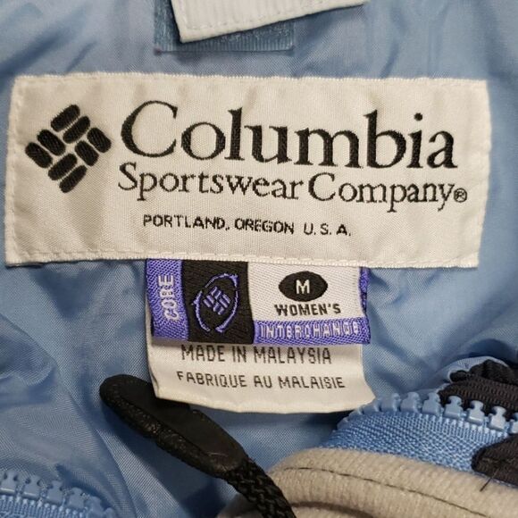 COLUMBIA CORE SKI SHELL JACKET SIZE M - Picture 2 of 4